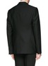 Back View - Click To Enlarge - ALEXANDER MCQUEEN - Houndstooth graphic jacquard wool blazer