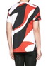 Back View - Click To Enlarge - ALEXANDER MCQUEEN - Abstract print cotton jersey T-shirt