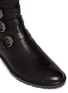 Detail View - Click To Enlarge - STUART WEITZMAN - 'Jitterbug' leather buckle boots