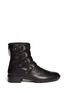 Main View - Click To Enlarge - STUART WEITZMAN - 'Jitterbug' leather buckle boots