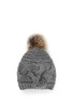 Main View - Click To Enlarge - KARL DONOGHUE - Fox fur pompom wool knit beanie