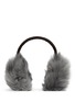 Main View - Click To Enlarge - KARL DONOGHUE - Old cuir Toscana sheepskin suede band ear muffs