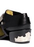 Detail View - Click To Enlarge - TOGA ARCHIVES - Detachable harness suede booties