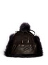 Back View - Click To Enlarge - KARL DONOGHUE - Toscana lambskin shearling pompom trapper hat