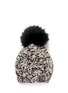 Main View - Click To Enlarge - KARL DONOGHUE - Fox fur pompom wool knit beanie