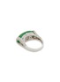 Figure View - Click To Enlarge - SAMUEL KUNG - Diamond jade 18k white gold ring