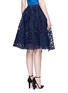 Back View - Click To Enlarge - ALICE & OLIVIA - Joyce' guipure lace flared skirt