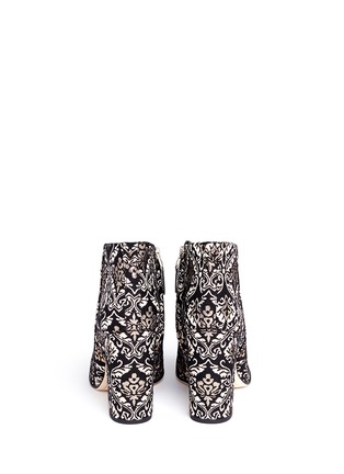 Back View - Click To Enlarge - SAM EDELMAN - 'Cambell' floral damask ankle boots
