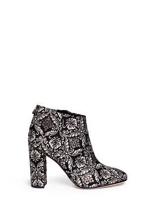 Main View - Click To Enlarge - SAM EDELMAN - 'Cambell' floral damask ankle boots