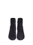 Front View - Click To Enlarge - SAM EDELMAN - 'Taye' jewelled insect suede ankle boots