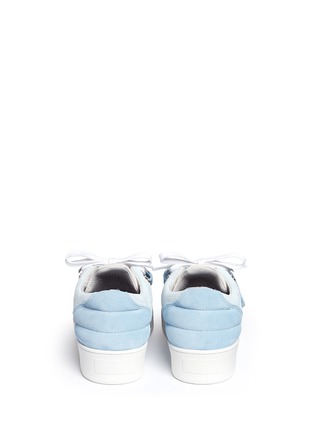 Back View - Click To Enlarge - FILLING PIECES - 'Mountain Cut' suede sneakers