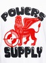 Detail View - Click To Enlarge - POWERS - 'Powers Supply' winged lion print T-shirt