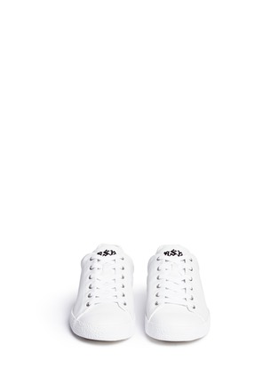 Front View - Click To Enlarge - ASH - 'Nikko' star counter leather sneakers