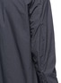 Detail View - Click To Enlarge - THE VIRIDI-ANNE - Gauze trim Mandarin collar shirt