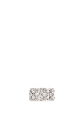Main View - Click To Enlarge - CZ BY KENNETH JAY LANE - 'Eternity' cubic zirconia ring