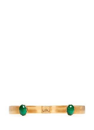 Main View - Click To Enlarge - ELA STONE - 'Liad' double stone cuff
