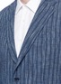 Detail View - Click To Enlarge - ALTEA - Stripe tweed soft blazer