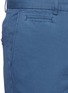 Detail View - Click To Enlarge - ALTEA - Face patch gabardine Bermuda shorts