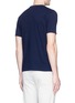 Back View - Click To Enlarge - ALTEA - Knit pocket cotton T-shirt