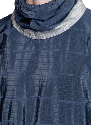 Detail View - Click To Enlarge - STONE ISLAND - House Check jacquard anorak