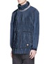 Front View - Click To Enlarge - STONE ISLAND - House Check jacquard anorak