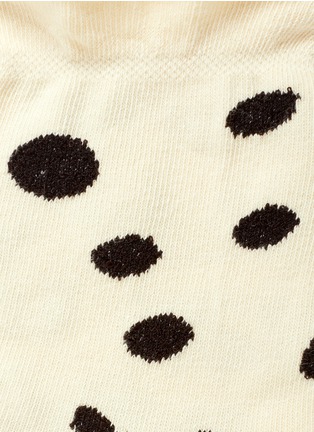 Detail View - Click To Enlarge - HANSEL FROM BASEL - 'Dalmatian' crew socks