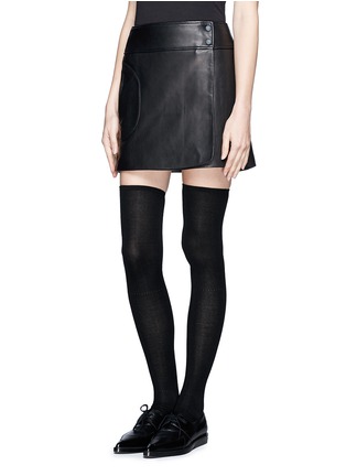 Front View - Click To Enlarge - HANSEL FROM BASEL - Dot support thigh high socks