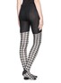Back View - Click To Enlarge - HANSEL FROM BASEL - Houndstooth tights