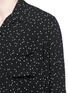 Detail View - Click To Enlarge - SAINT LAURENT - Polka dot crepe shirt