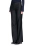 Front View - Click To Enlarge - HELMUT LANG - Raw seam double cotton flare pants