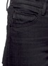 Detail View - Click To Enlarge - HELMUT LANG - Whiskered skinny fit tapered jeans