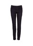Main View - Click To Enlarge - HELMUT LANG - Whiskered skinny fit tapered jeans