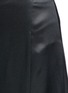 Detail View - Click To Enlarge - HELMUT LANG - Satin twill overlap maxi skirt