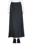 Main View - Click To Enlarge - HELMUT LANG - Satin twill overlap maxi skirt
