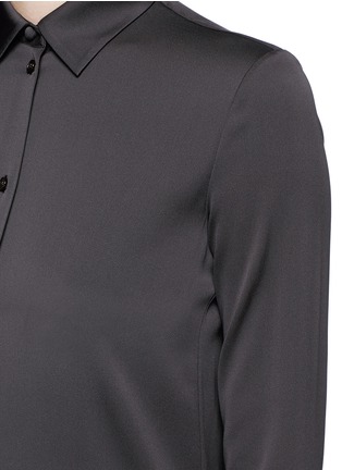 Detail View - Click To Enlarge - HELMUT LANG - Silk crepe shirt