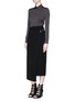 Figure View - Click To Enlarge - HELMUT LANG - Silk crepe shirt