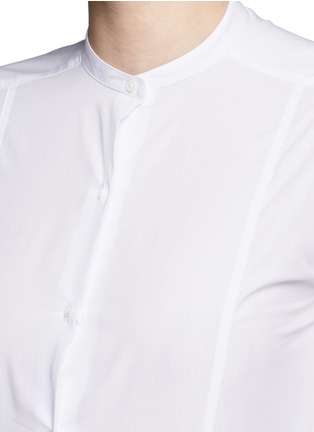 Detail View - Click To Enlarge - HELMUT LANG - 'Poplin Tuxedo' cotton shirt