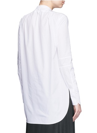 Back View - Click To Enlarge - HELMUT LANG - 'Poplin Tuxedo' cotton shirt