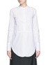 Main View - Click To Enlarge - HELMUT LANG - 'Poplin Tuxedo' cotton shirt