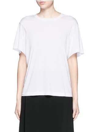 Main View - Click To Enlarge - HELMUT LANG - Pima cotton feather jersey boxy T-shirt