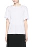 Main View - Click To Enlarge - HELMUT LANG - Pima cotton feather jersey boxy T-shirt