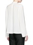 Back View - Click To Enlarge - HELMUT LANG - 'Scoop' wide sleeve Cavalry twill top