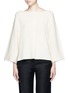 Main View - Click To Enlarge - HELMUT LANG - Wide sleeve cashmere-cotton sweater