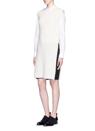 Figure View - Click To Enlarge - HELMUT LANG - Wool-cashmere knit tunic