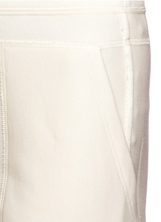 Detail View - Click To Enlarge - HELMUT LANG - French terry wide leg pants