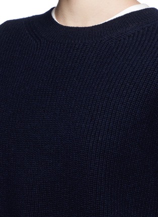 Detail View - Click To Enlarge - HELMUT LANG - Wool-cashmere sweater