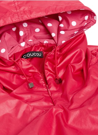 Detail View - Click To Enlarge - COUCOU - Small pet raincoat