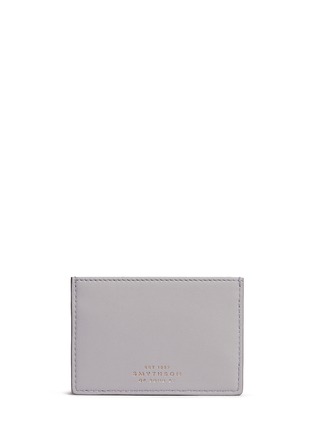 Figure View - Click To Enlarge - SMYTHSON - Maddox leather cardholder
