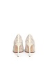 Back View - Click To Enlarge - CHARLOTTE OLYMPIA - 'Monroe' silk satin lace pumps