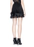 Back View - Click To Enlarge - ISABEL MARANT - 'Vendel' ruffle layer pleat organza skirt